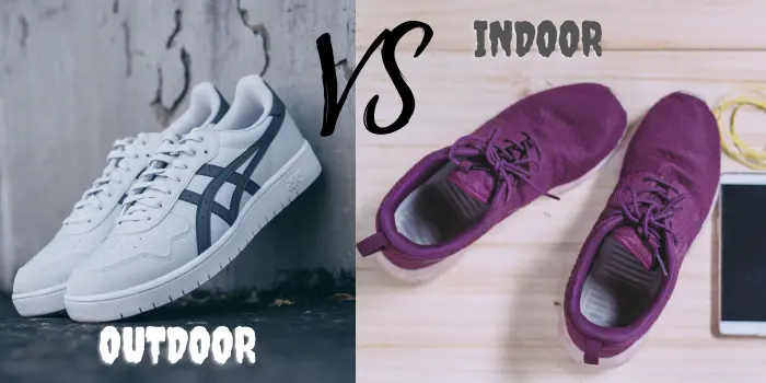 Indoor vs outdoor pickleball shoes