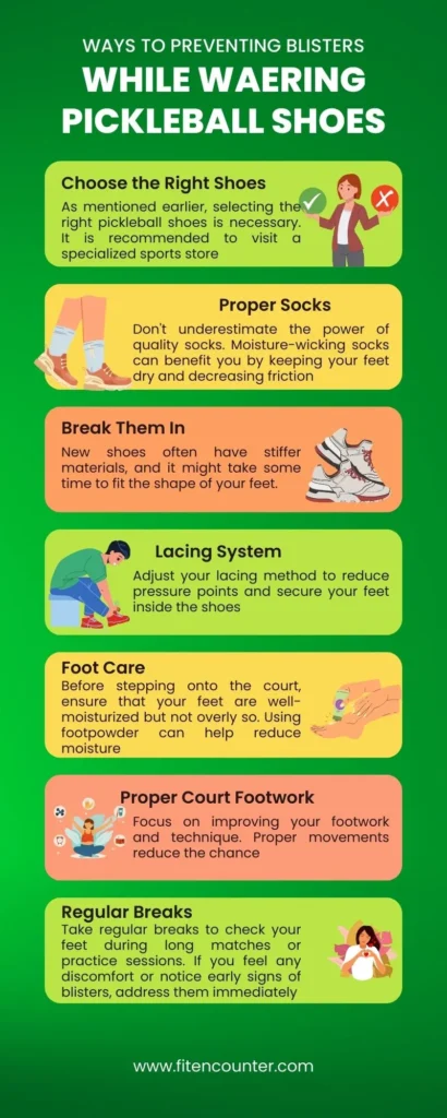 Ways To Preventing Blisters While Waering Pickleball Shoes