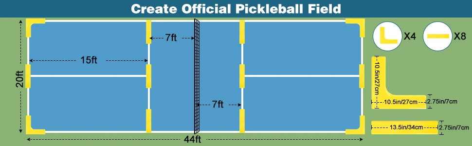 What is Pickleball Court Size