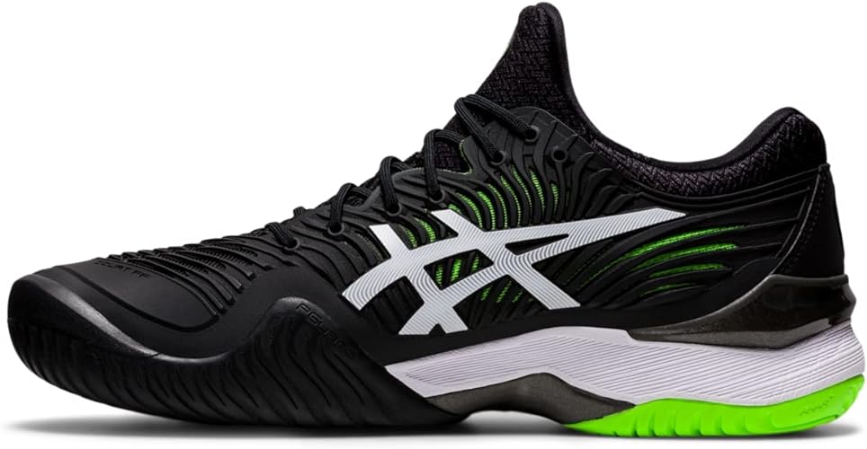 ASICS Men's Court FlyteFoam 2 Tennis Shoes - Best Pickleball Shoes for High Arches 