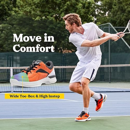 FitVille Wide Shoes All Court Tennis Shoes - Best Court Shoes For Budget