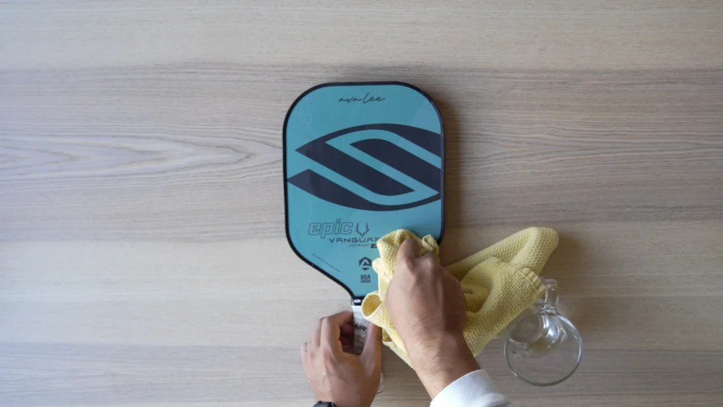 How To Clean Pickleball Paddle